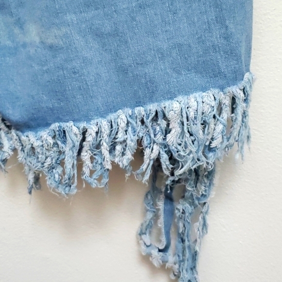 Palmer Heritage Fringed Denim Jeans Size XL - Picture 6 of 11